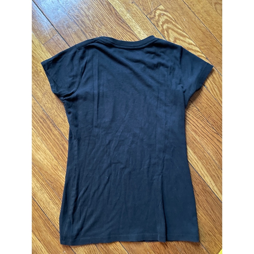 Cat Pocket | Black Stretch | Short Sleeve T-Shirt - Picture 6 of 6